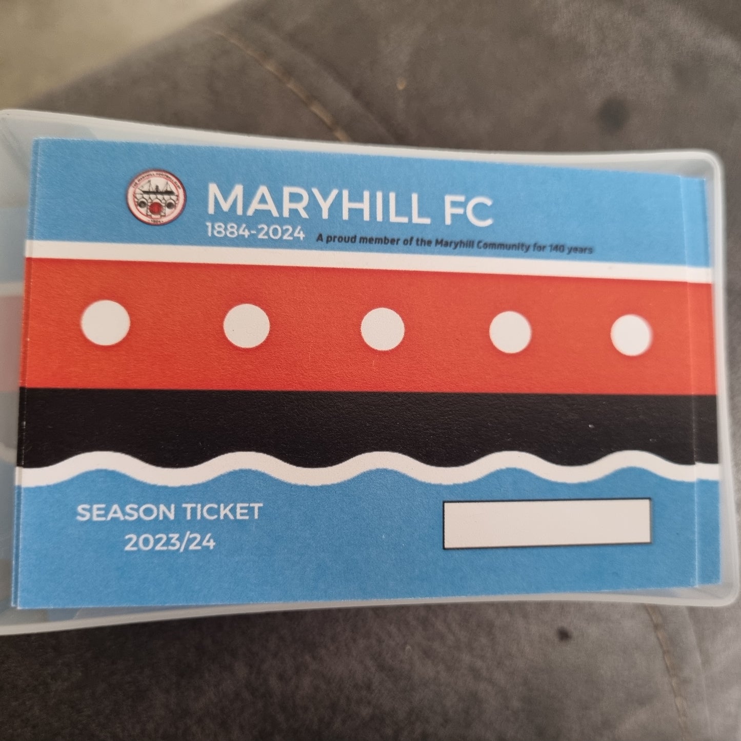 Maryhill Season Ticket